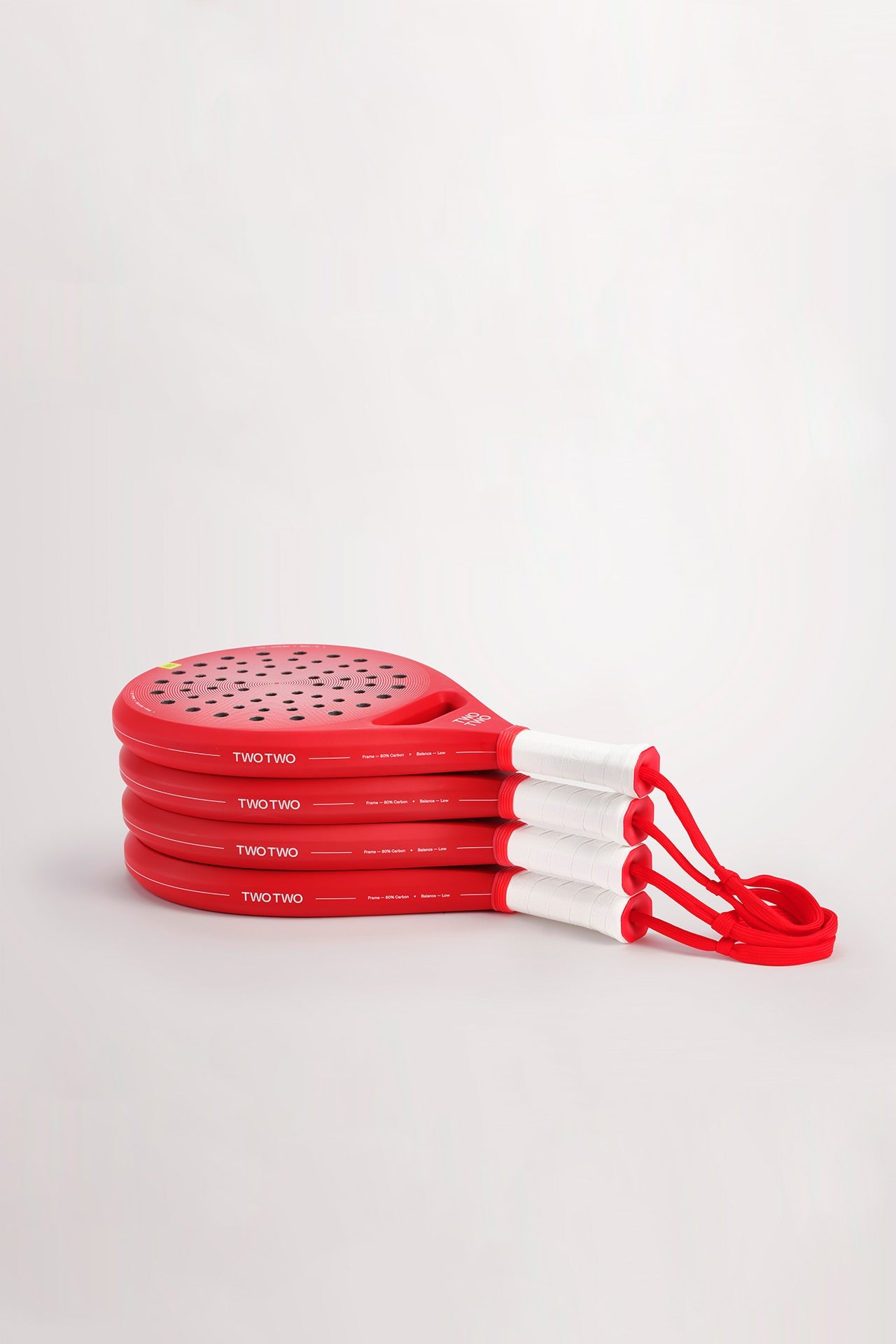 Round Racket Bundle - PLAY ONE - Candy Red