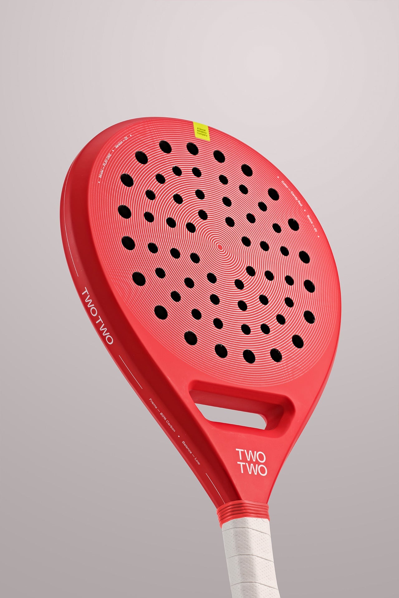 Round Racket - PLAY ONE - Candy Red